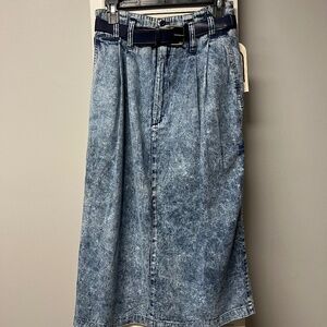 Vintage Acid Wash Skirt